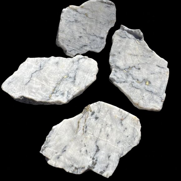 Gold in Quartz Specimens - 90 grams - Collection of 4 - 16 to 1 Mine, California - Picture 1 of 11